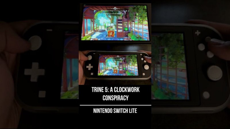 Trine 5: A Clockwork Conspiracy Nintendo Switch Lite Gameplay #nintendoswitchlite #switchlite #games