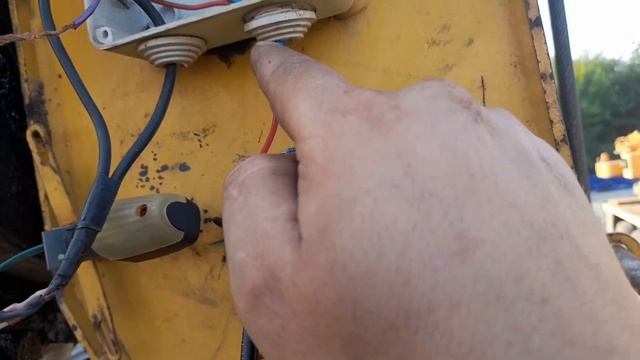 установка концевиков стрелы, кран XCMG