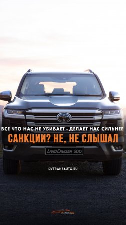 Нас санкциями не напугать - и не такое переживали!💪 Привезем вам любое санкционное авто!