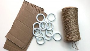 DIY 3 jute and cardboard basket ideas