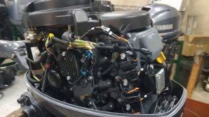 Yamaha F40, 2006, замер компрессии и давления масла