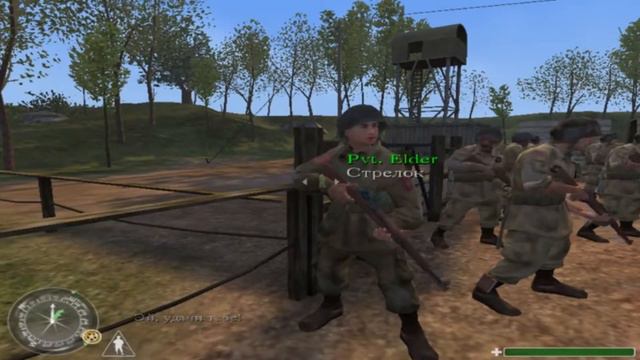 Прохождение Call of Duty 1.Миссия 1 Обучение.