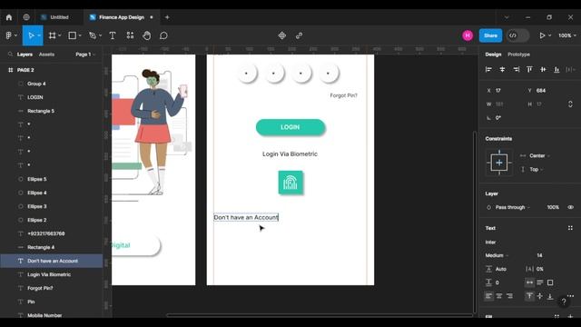 Banking App Design in Figma - Figma Tutorial