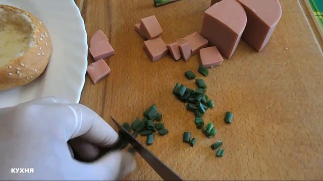 БУЛКА с ЯЙЦОМ / ЗАВТРАК / Рецепт / Приготовление смотреть онлайн