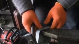 Самодельный совок для мусора и золы .