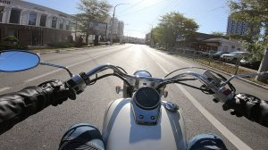 Езда на мотоцикле Honda Shadow Aero 750 #10 || Дневная поездка