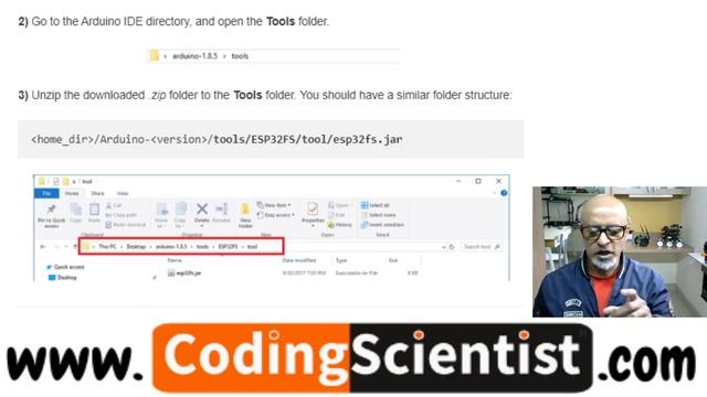 Lesson 14 ESP32 Filesystem Uploader смотреть онлайн