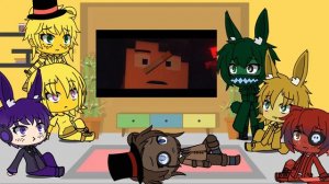 Реакция ФНАФ 1 на песню Break The Cycle