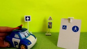 Машинки. Робокар Поли о дорожных знаках и ПДД. Развивающий спектакль