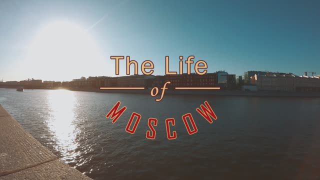 Таймлапс заката из парка Музеон. Москва | 27.03.2024