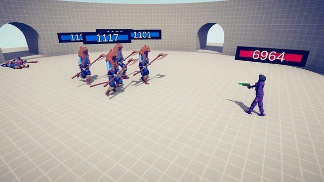 1.000.000 DAMAGE PULSE PISTOL vs UNITS - TABS | Totally Accurate Battle Simulator 2023 смотреть онлайн