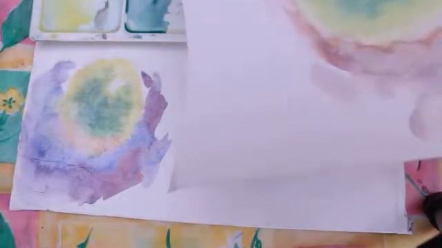 Виноград акварелью. Фрагмент занятия. Часть I . смотреть онлайн