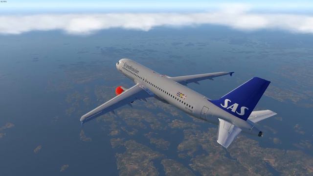 X-Plane 11 Live | A320 SAS Airlines | Helsinki [EFHK] - Stockholm [ESSA] | Online Stream