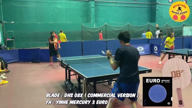 Test & Review Table tennis blade '' DHS 08X '' смотреть онлайн