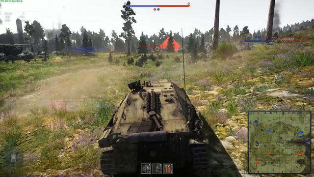 Jagdpanzer 38(t) Hetzer: Прочный лоб в War Thunder смотреть онлайн