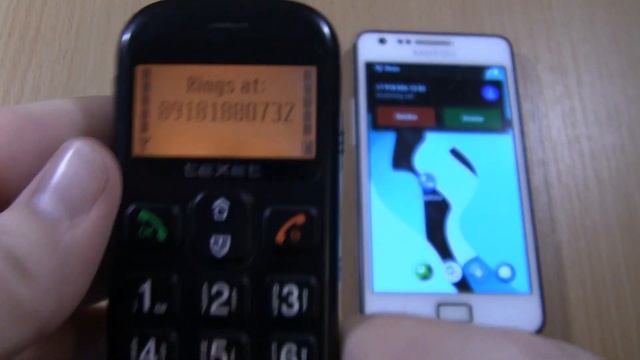 Incoming call & Outgoing call at the Same Time teXet TM B111 +Samsung s2 ANDROID 11 смотреть онлайн