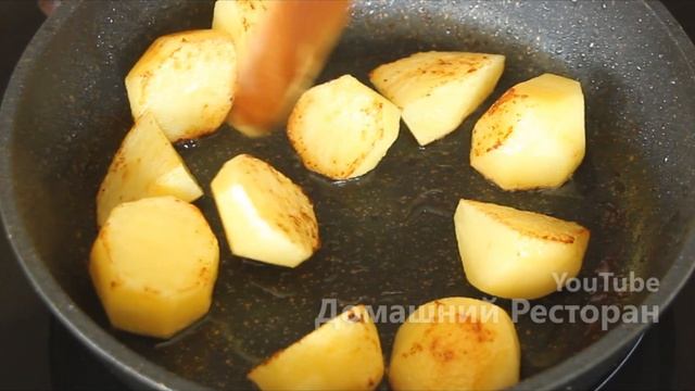 Самая вкусная КАРТОШКА С МЯСОМ на сковороде, которую я только ела! РЕЦЕПТ грузинского оджахури!