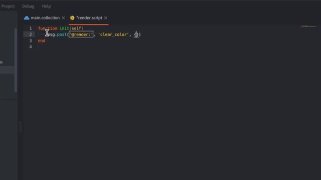Customize Game Background Colors in Defold | Game Development Tutorial