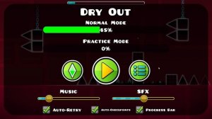 МИНУС НЕРВЫ ? ПЕРВЫЙ РАЗ В GEOMETRY DASH