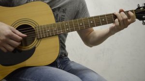 Любэ - Ты неси меня река (на гитаре)