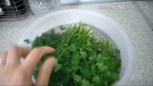 Как правильно мыть зелень.