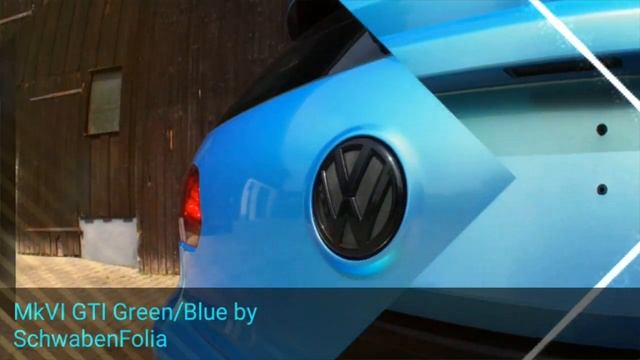 Golf 6 GTI Green / Blue смотреть онлайн