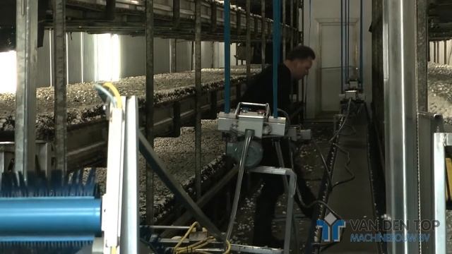Автоматическая машина для сбора шампиньонов