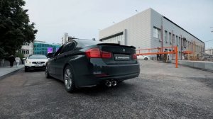 ЗЛОЙ ВЫХЛОП на ДИЗЕЛЬНОЙ BMW F30