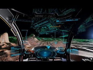 Elite Dangerous автопилот в деле