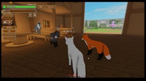 История 1 СЕРИЯ КИЦУНЕ//Animal Simulator// Roblox