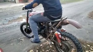 Ява старушка (эндуро) с Китайским мотором