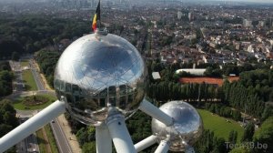 Atomium, Belgium - 4K Cinematic Drone Video