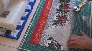 КРАСИВАЯ САЛФЕТКА / ШЬЮ ИЗ ОСТАТКОВ РОГОЖКИ