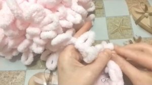 МК 1 Как связать круг из Alize Puffy как крючком