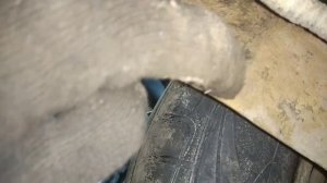 Сдвинулся и лопнул рычаг подвески Москвич 2141.mp4