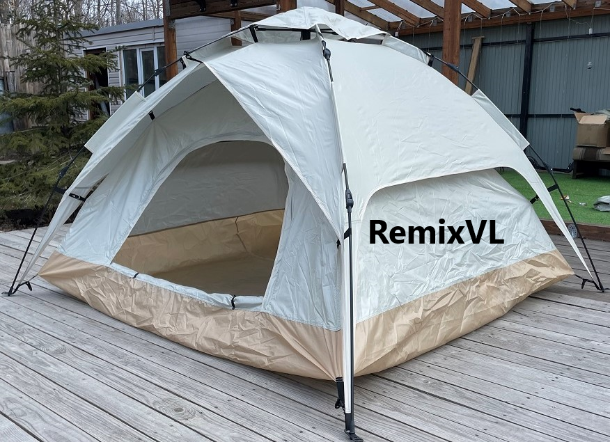 Remixvl. Шатер Zotrail. Сборка палатки. Tent shops.