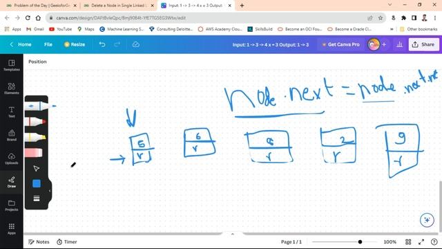 Delete a Node in Single Linked List | JAVA  | GFG POTD | Java Solution | Apna Coding