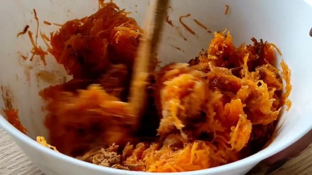 Штрудель с тыквой. Быстрый вариант к чаю с лавашем.