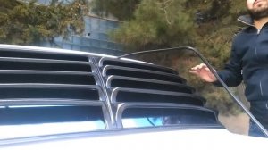 Решетка на заднее стекло ваз, (жалюзи) Как установить.
