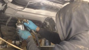 Обработка днища БМВ! Финал.Часть 3