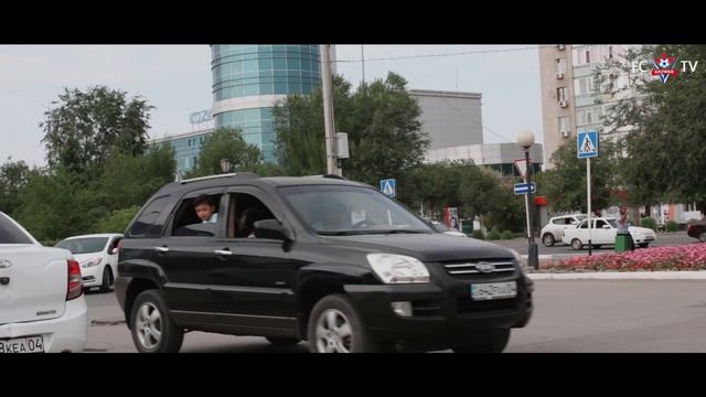 Массовый авто пробег в поддержку Казахстана U-21 смотреть онлайн