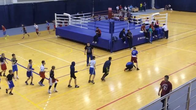 Тренировка боксёров 13-14лет( Тренировочные Мероприятия к Первенству России по боксу)май 2017г. смотреть онлайн