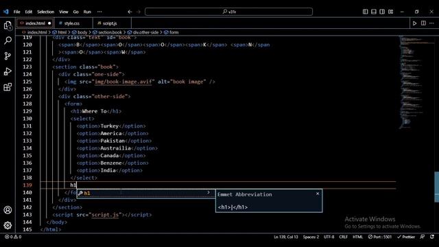 How to make a Travel Website Using HTML, CSS & JAVASCRIPT| Ms. Web Developer??