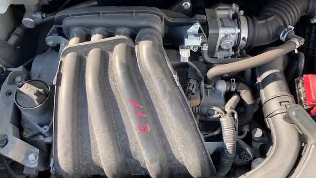 Nissan Note E11 мотор HR15DE запуск мотора смотреть онлайн