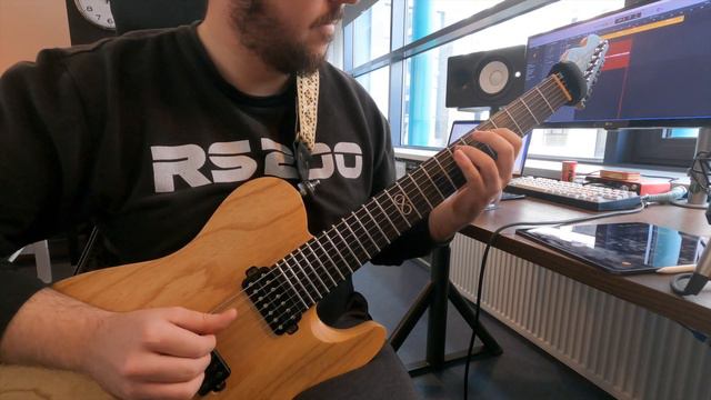 7 String Guitar Jazz/Blues Walking Bass - Tomo Fujita Style смотреть онлайн