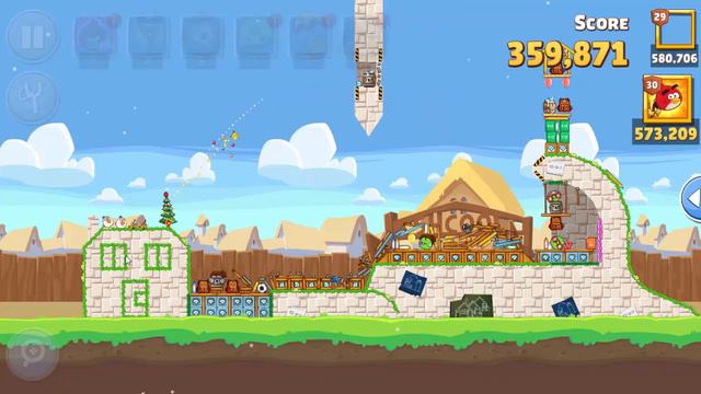 Angry Birds Friends pig to ShCool Tournement All levels best scores 3 stars Walkthrough смотреть онлайн