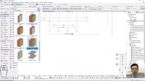 Archicad.Часть 1. Многослойные стены , ОСИ, План дома
