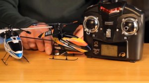 RC Helicopter V911 WL Toys Review/Fly