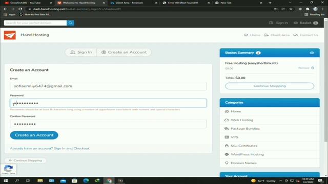 How To Get Free Hosting With Free Custom Domain। Create a Free WordPress Website 2022 смотреть онлайн