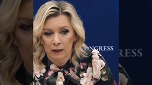 Мария Захарова отвечает журналисту из США.